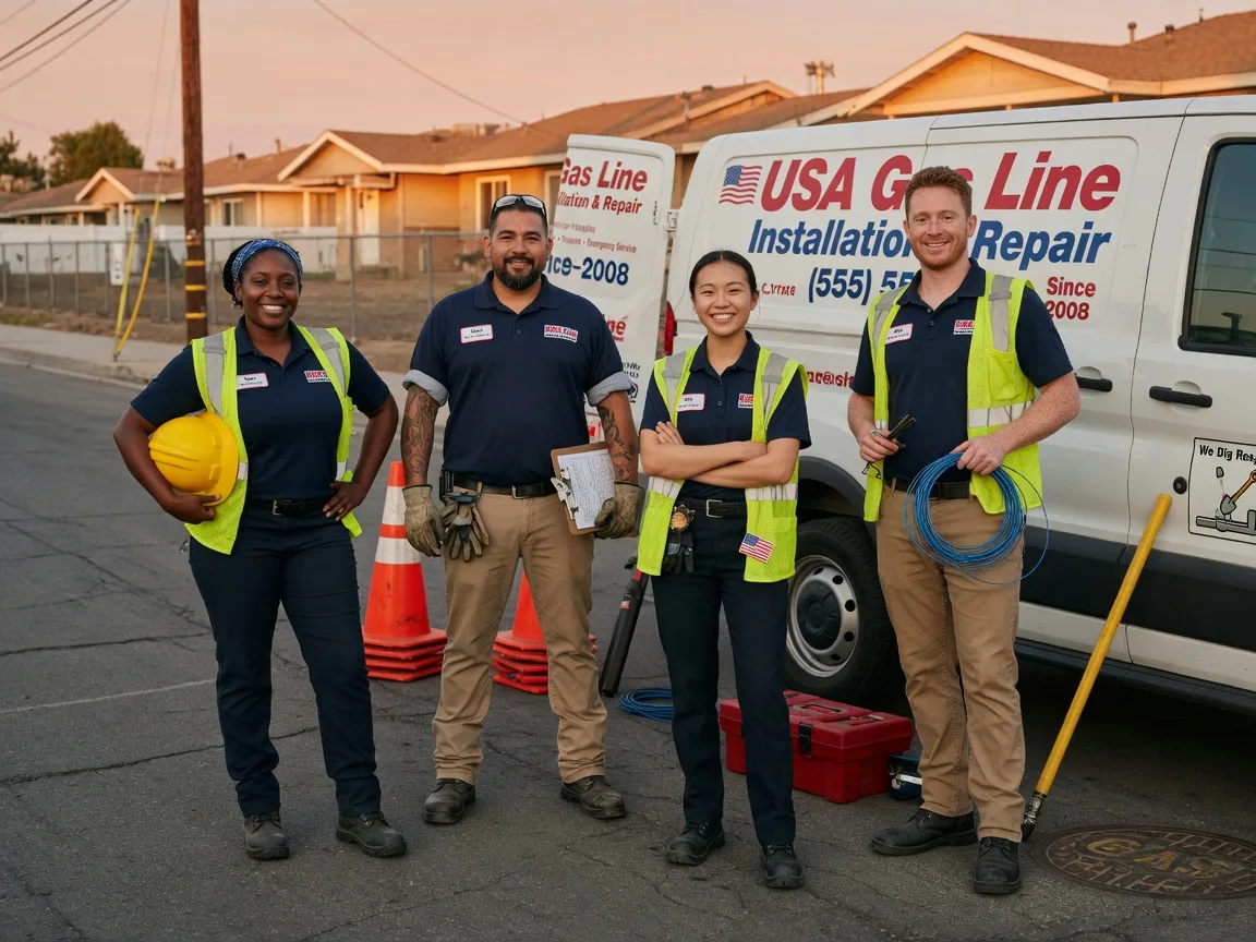 Gas Line Installation company in New Middletown, IN