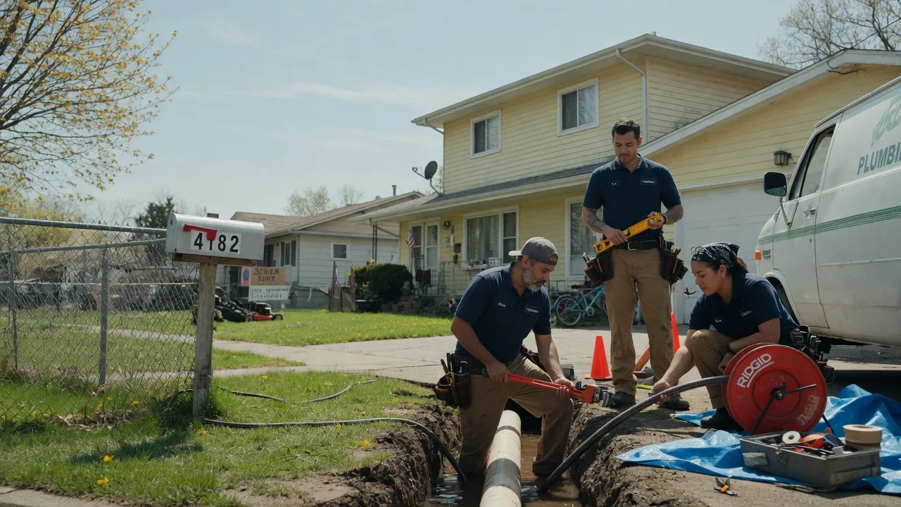 Gas Line Repair in New Middletown, IN near me